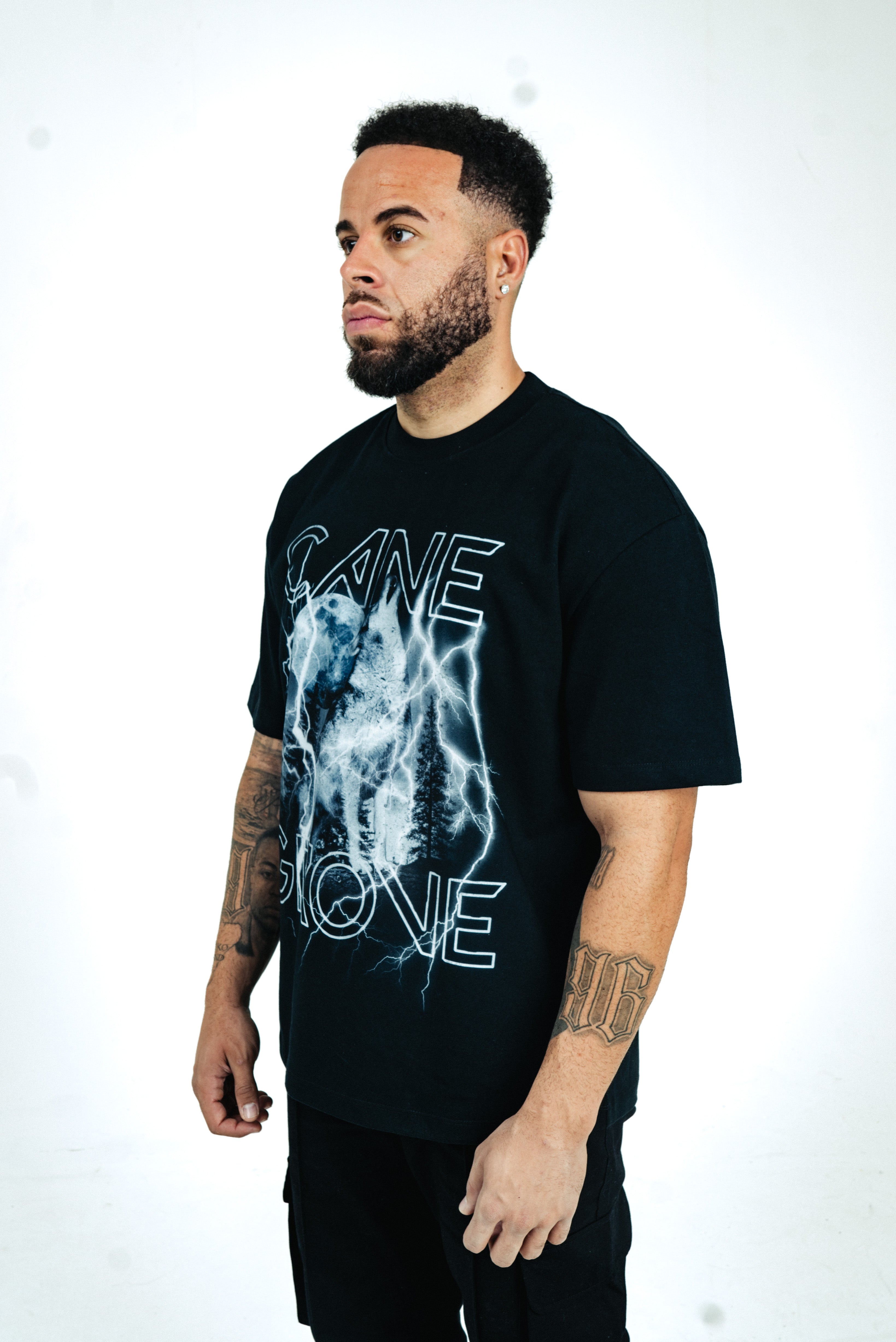 Lone Wolf T-Shirt - Black