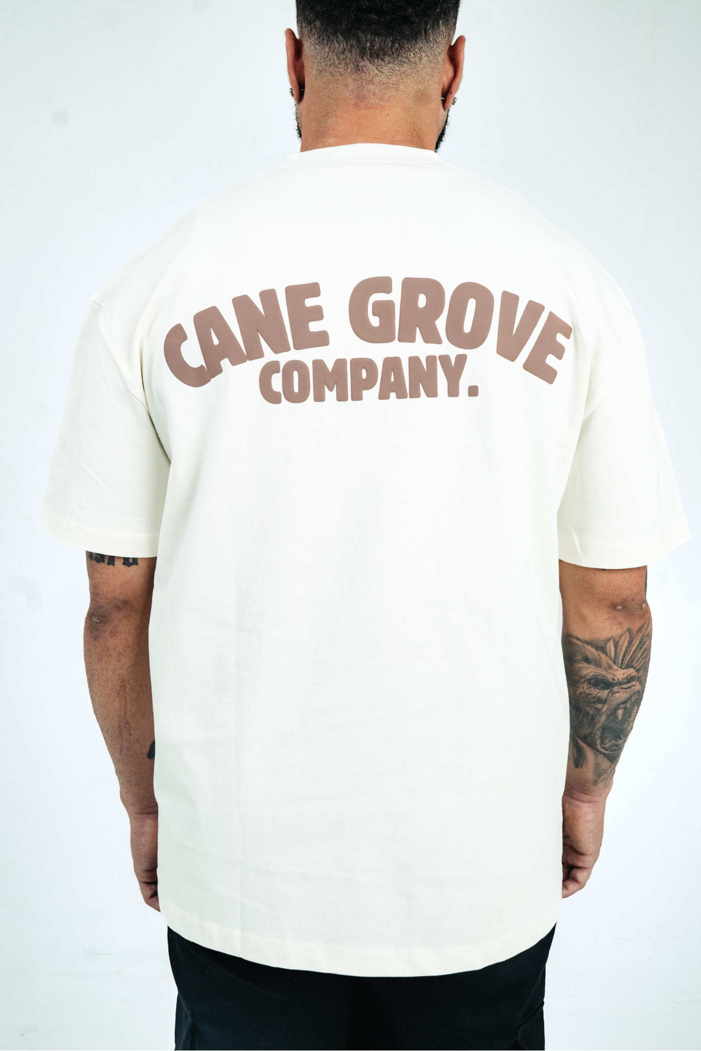 Company T-Shirt - White/Beige